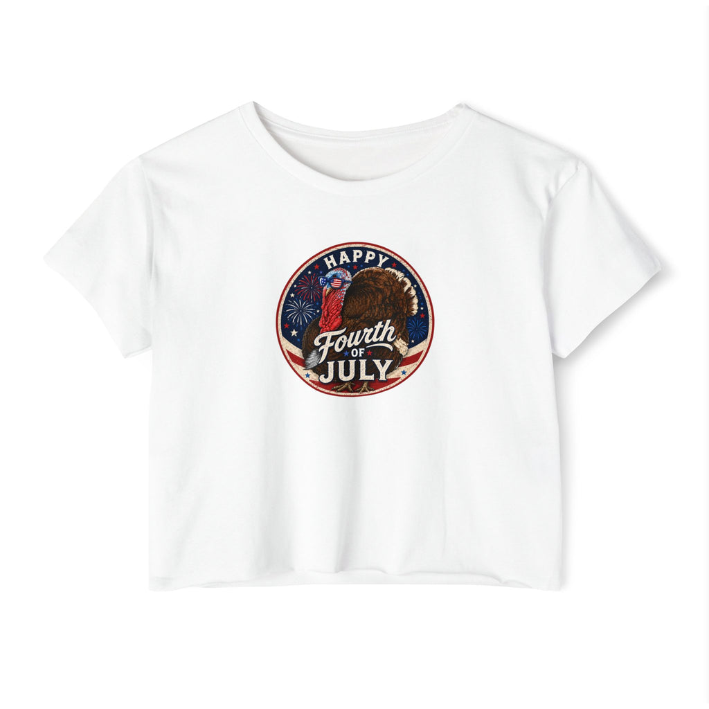 4th of July Crop Top