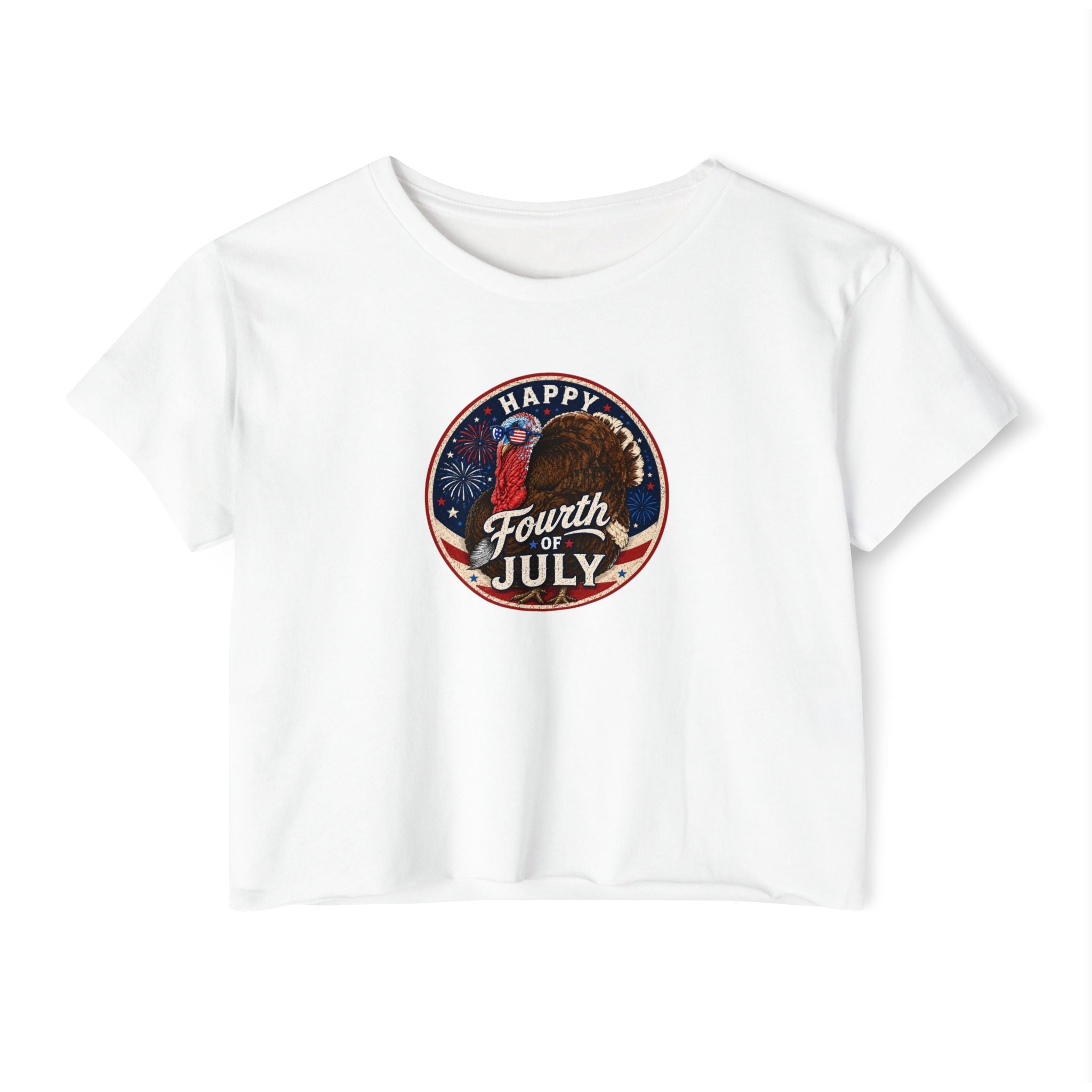 4th of July Crop Top