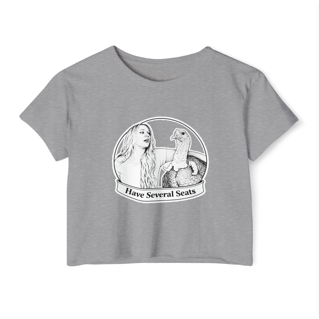 Have Several Seats Crop Top