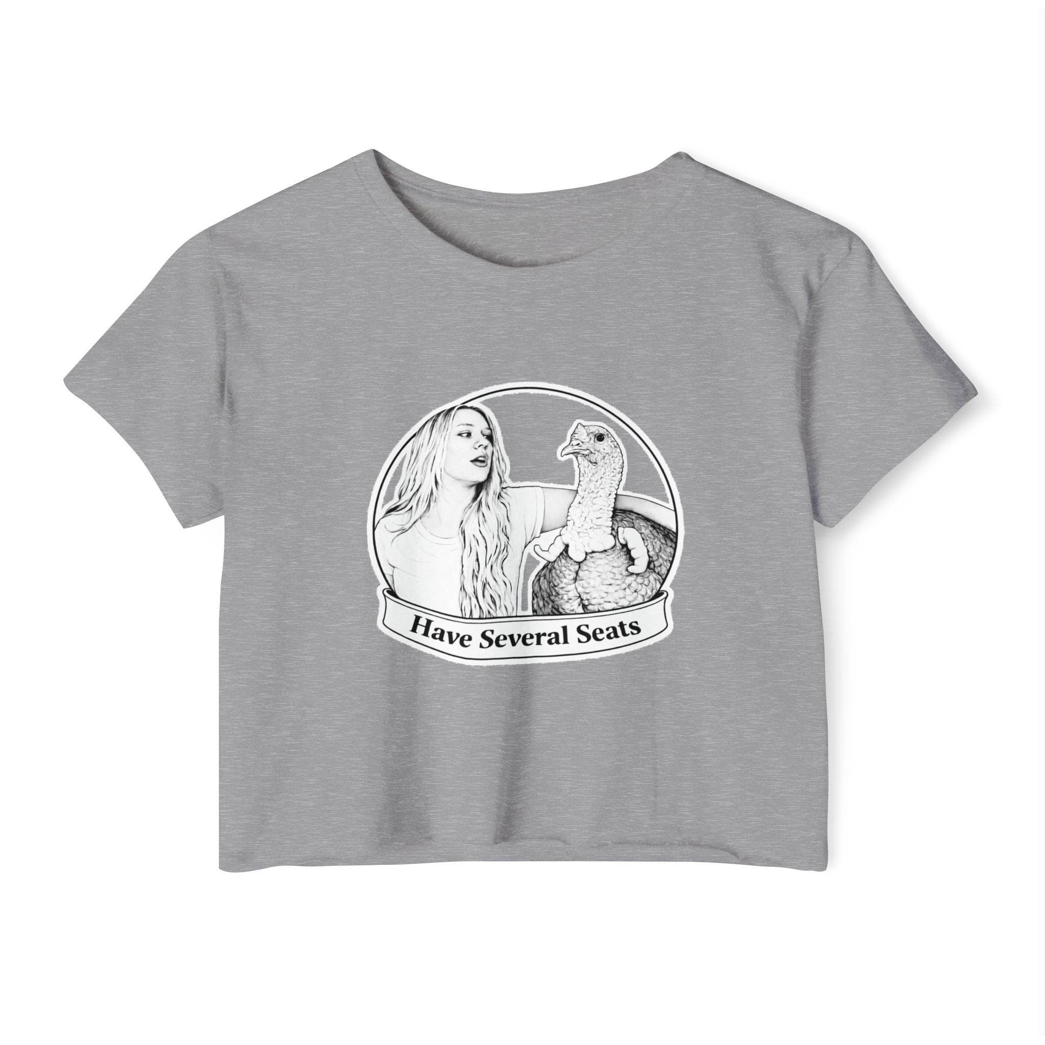 Have Several Seats Crop Top