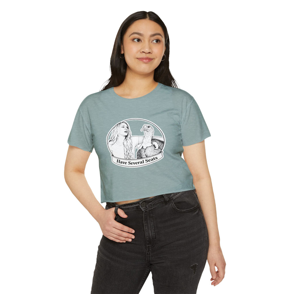 Have Several Seats Crop Top