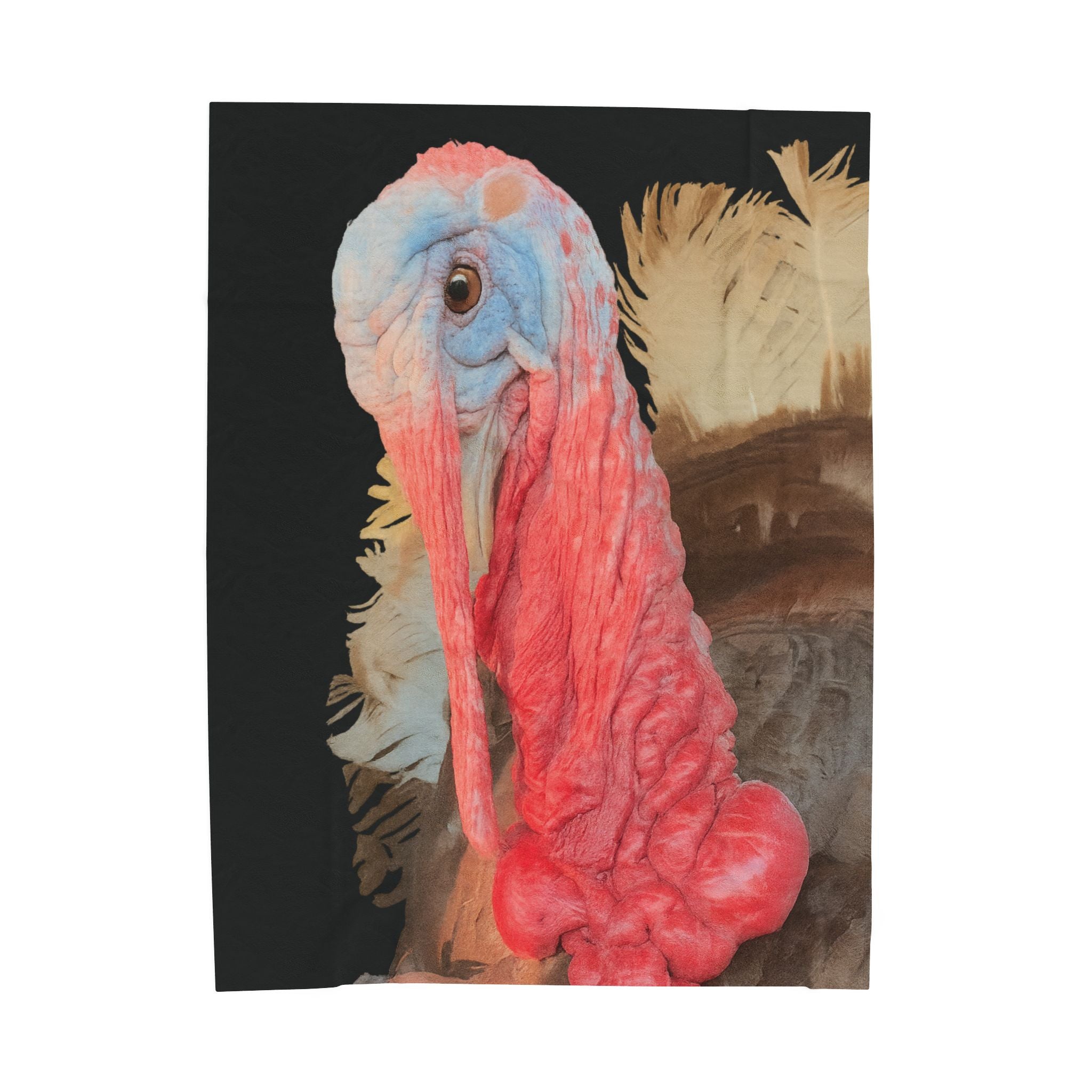 Goosington Black Plush Blanket