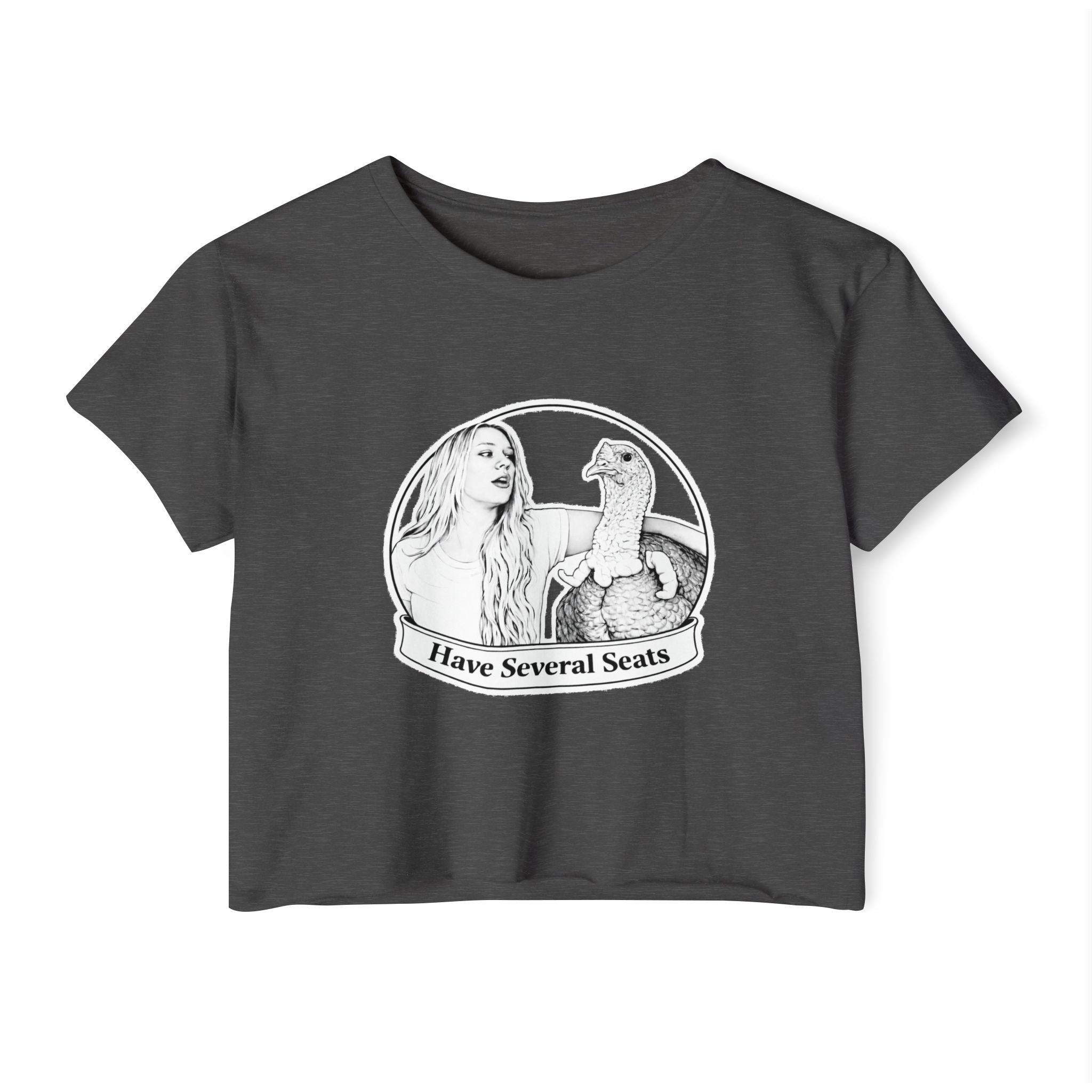 Have Several Seats Crop Top