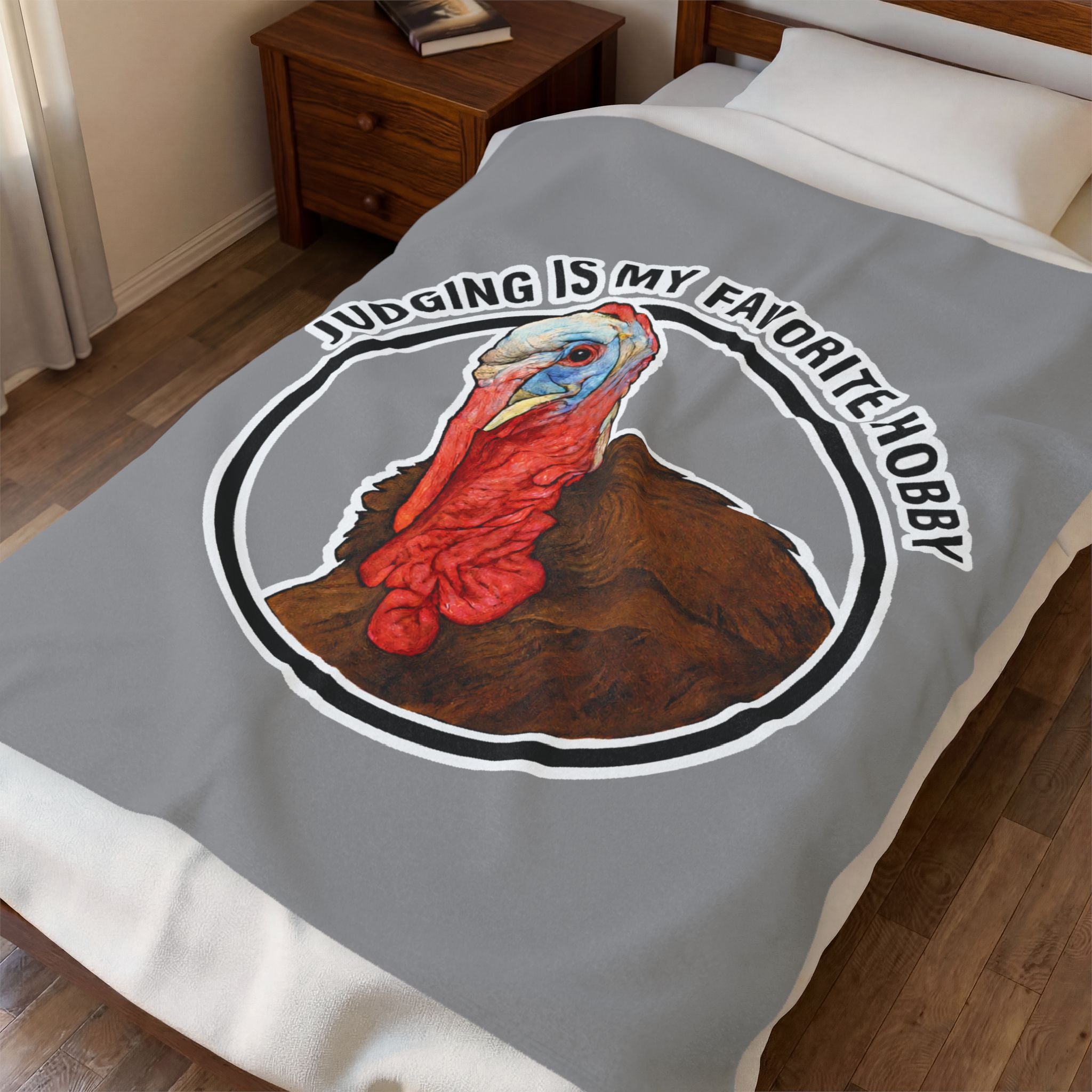 Judging Plush Blanket