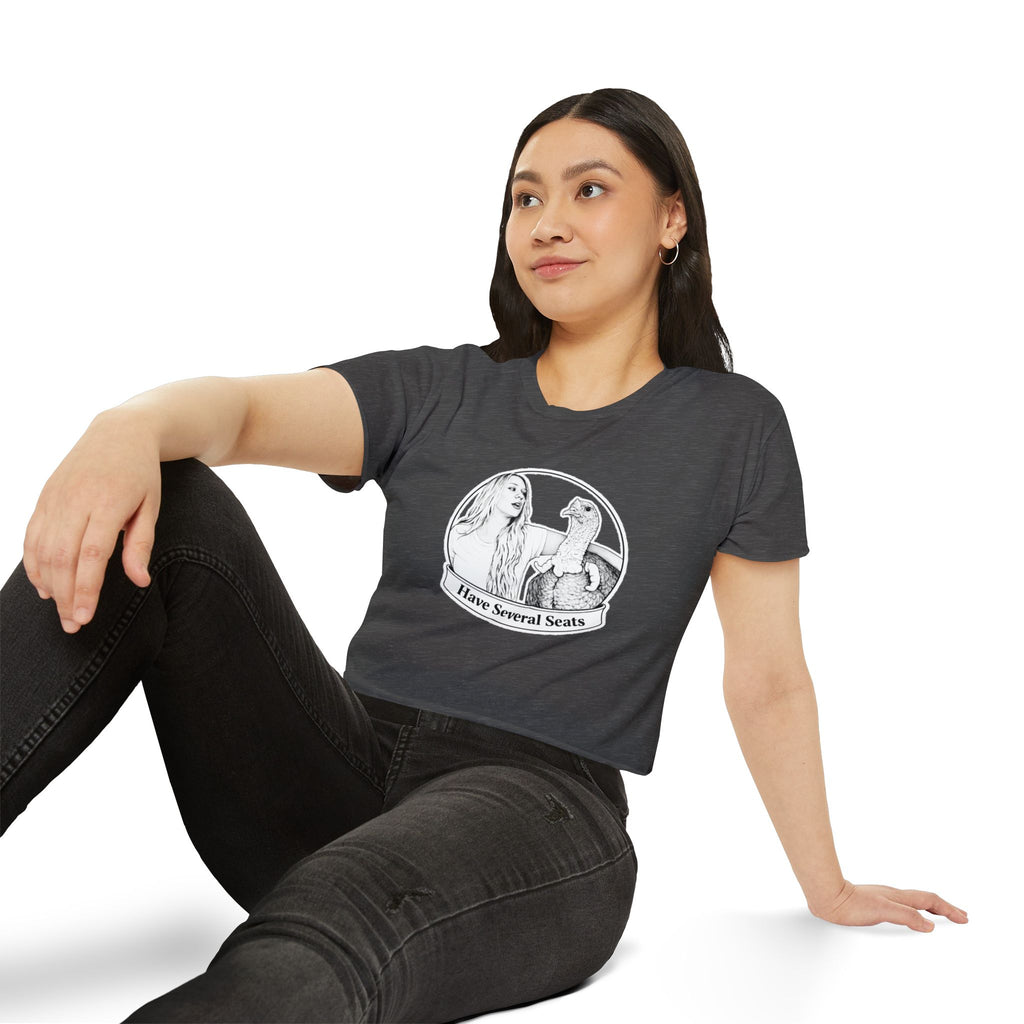 Have Several Seats Crop Top