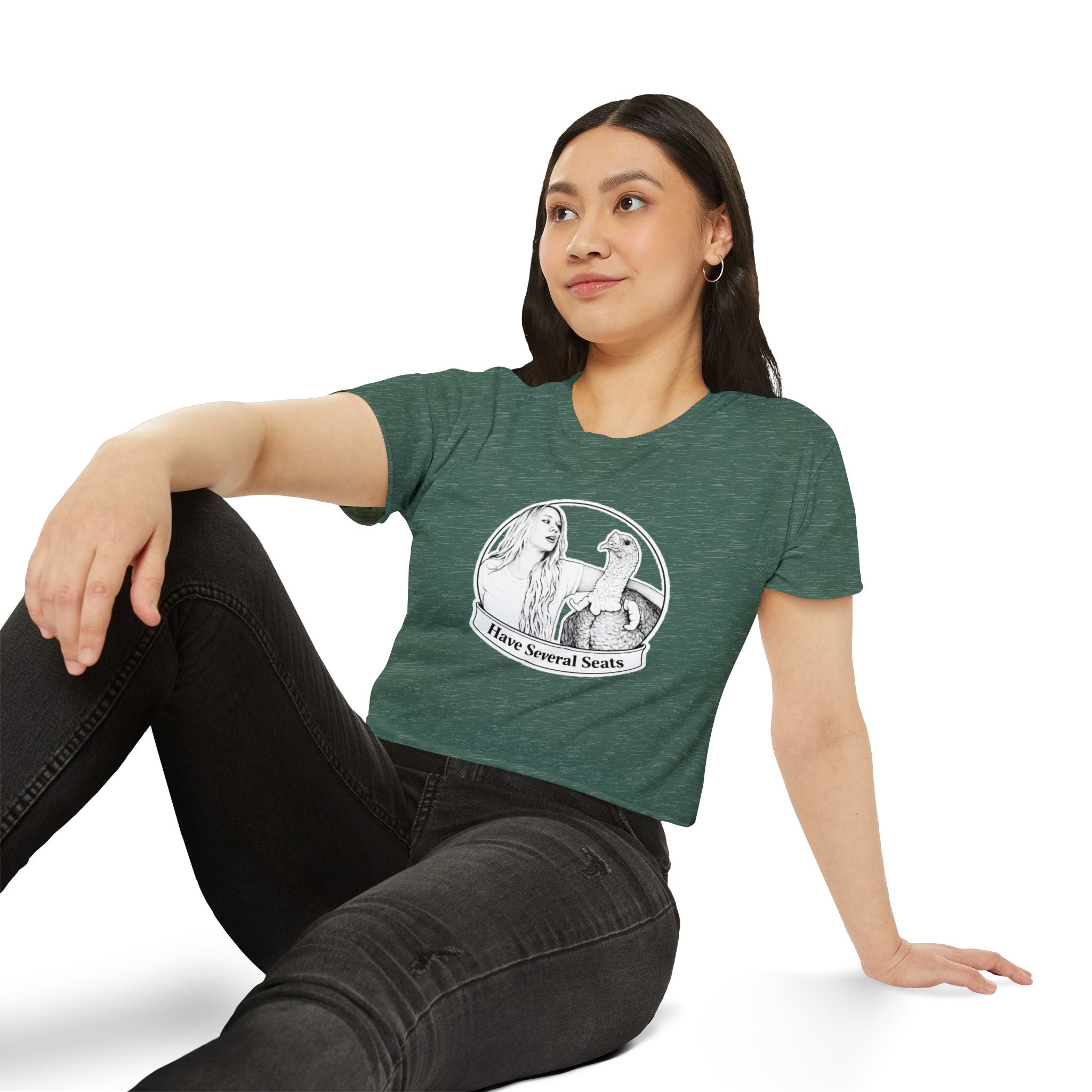 Have Several Seats Crop Top