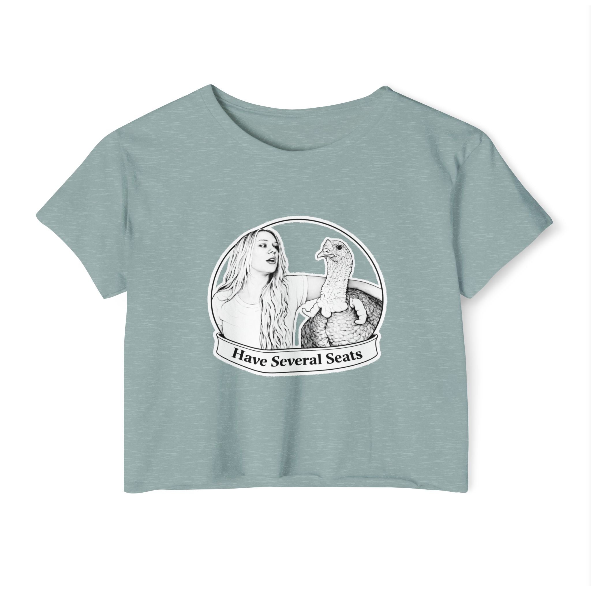 Have Several Seats Crop Top
