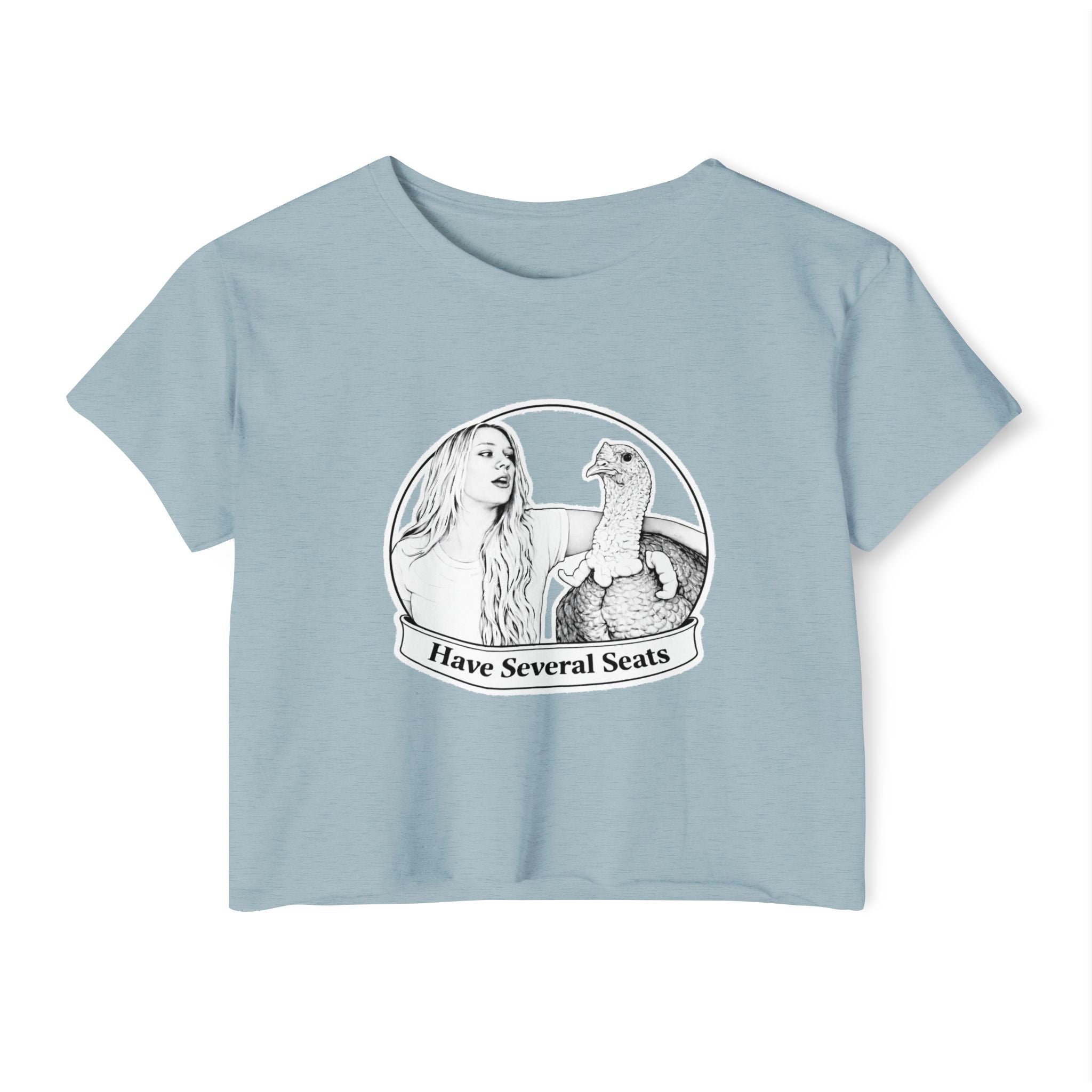 Have Several Seats Crop Top