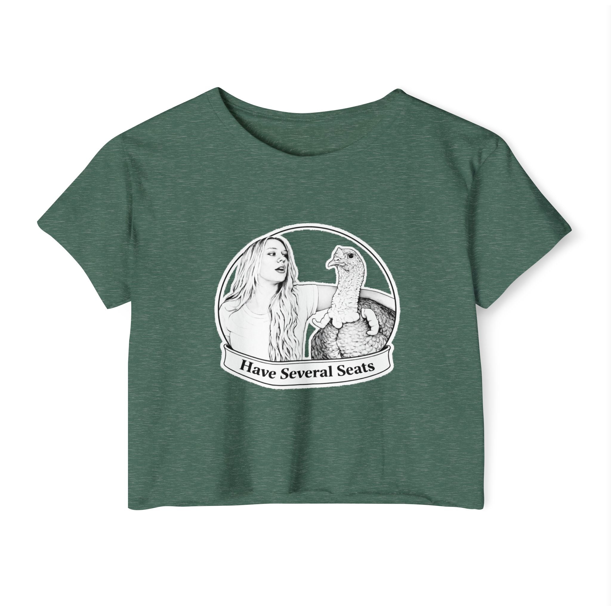Have Several Seats Crop Top