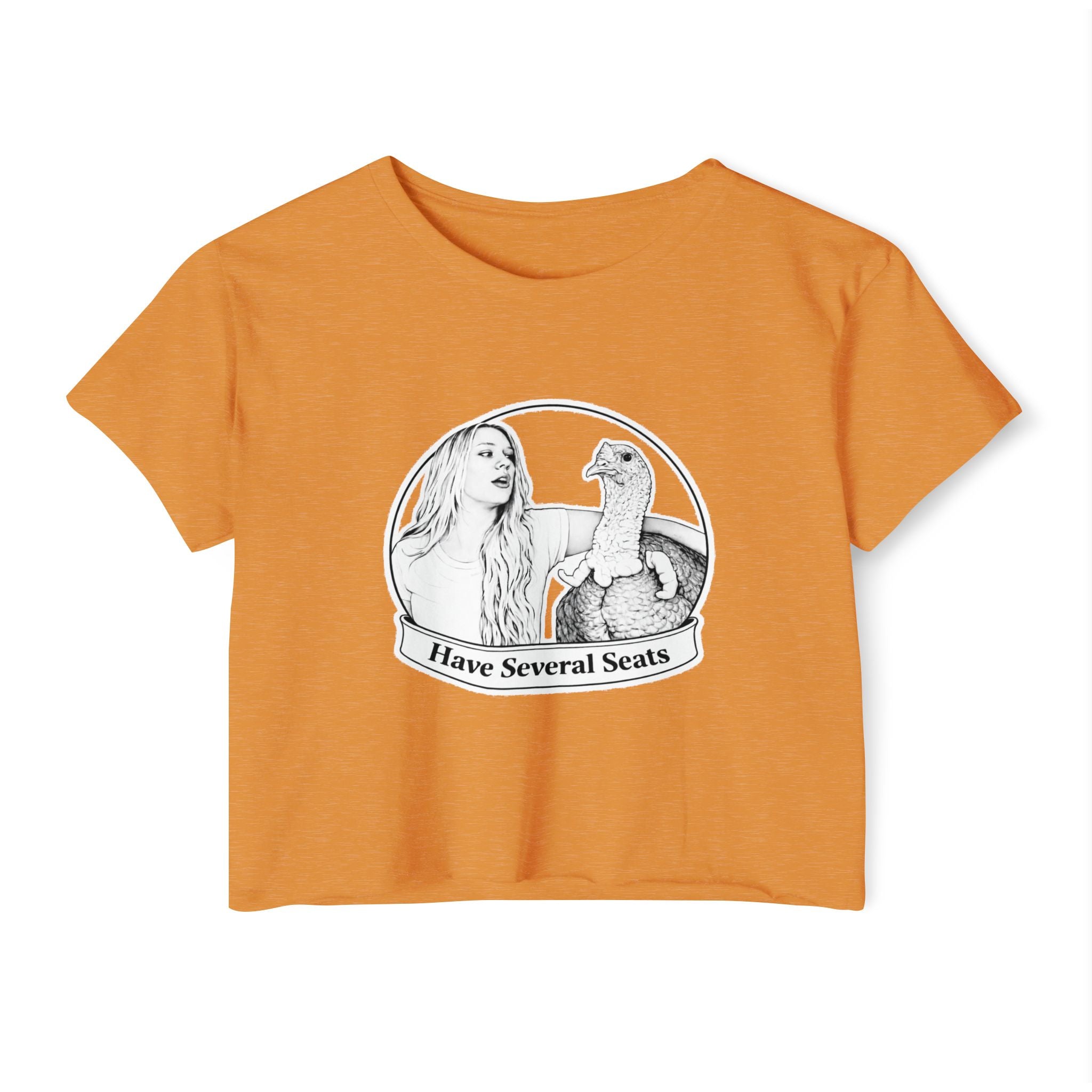Have Several Seats Crop Top