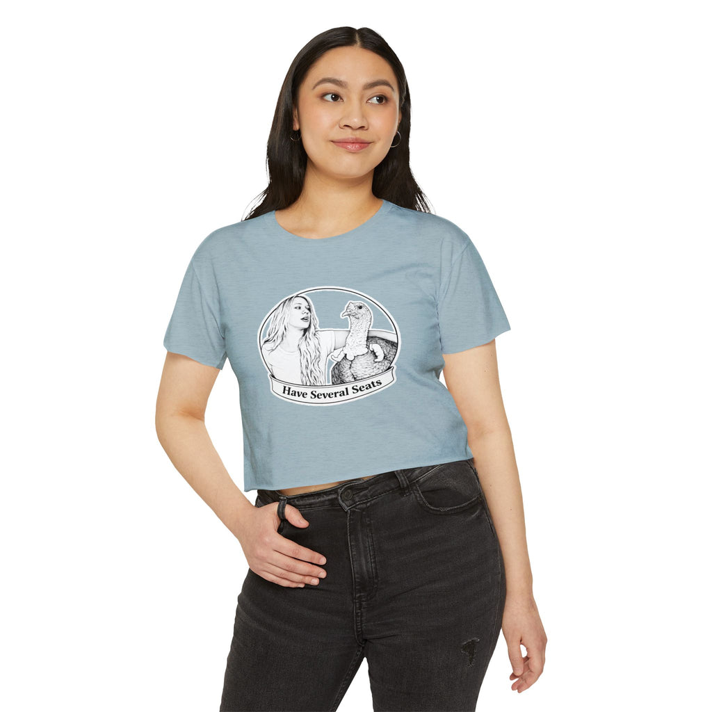 Have Several Seats Crop Top