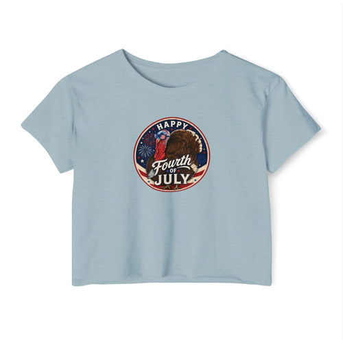 4th of July Crop Top