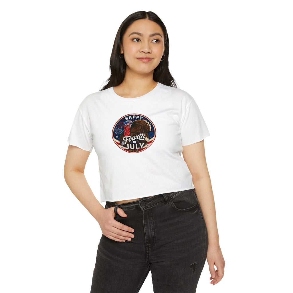 4th of July Crop Top
