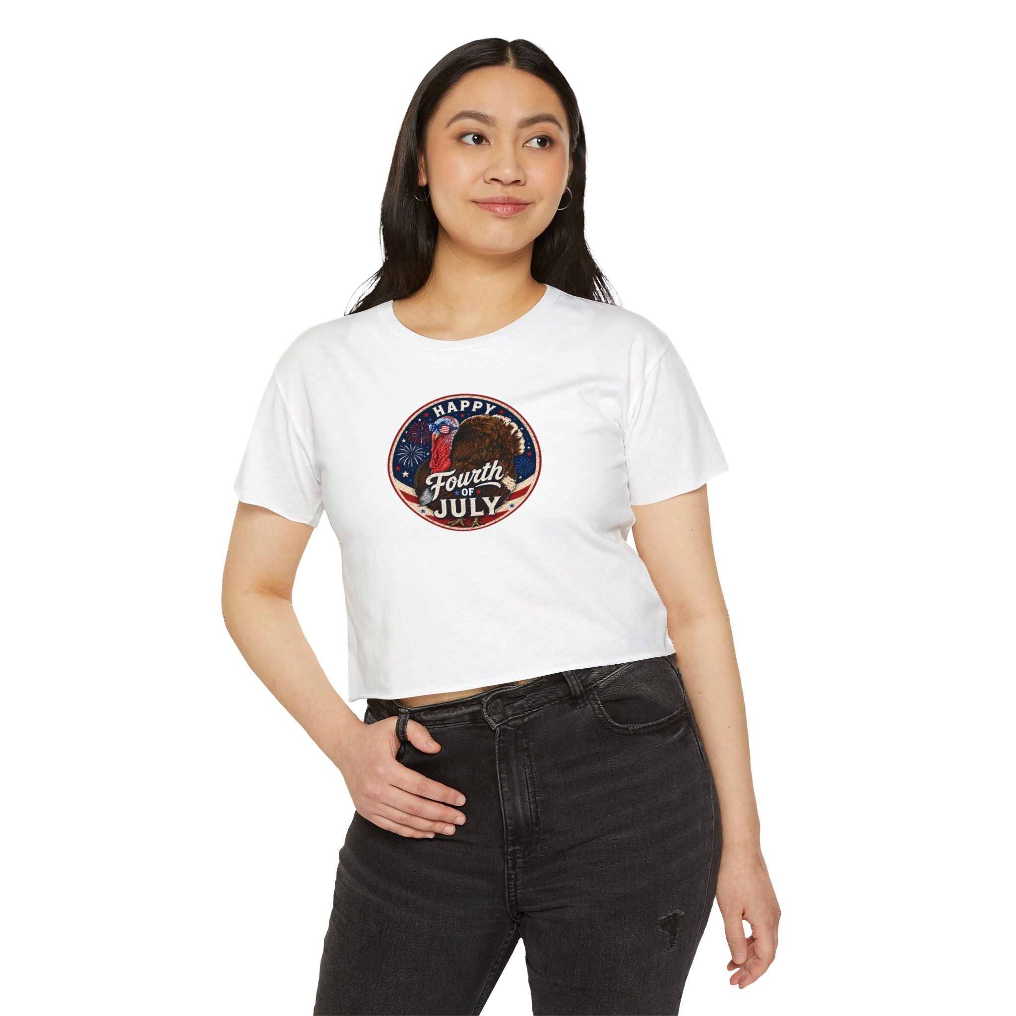 4th of July Crop Top
