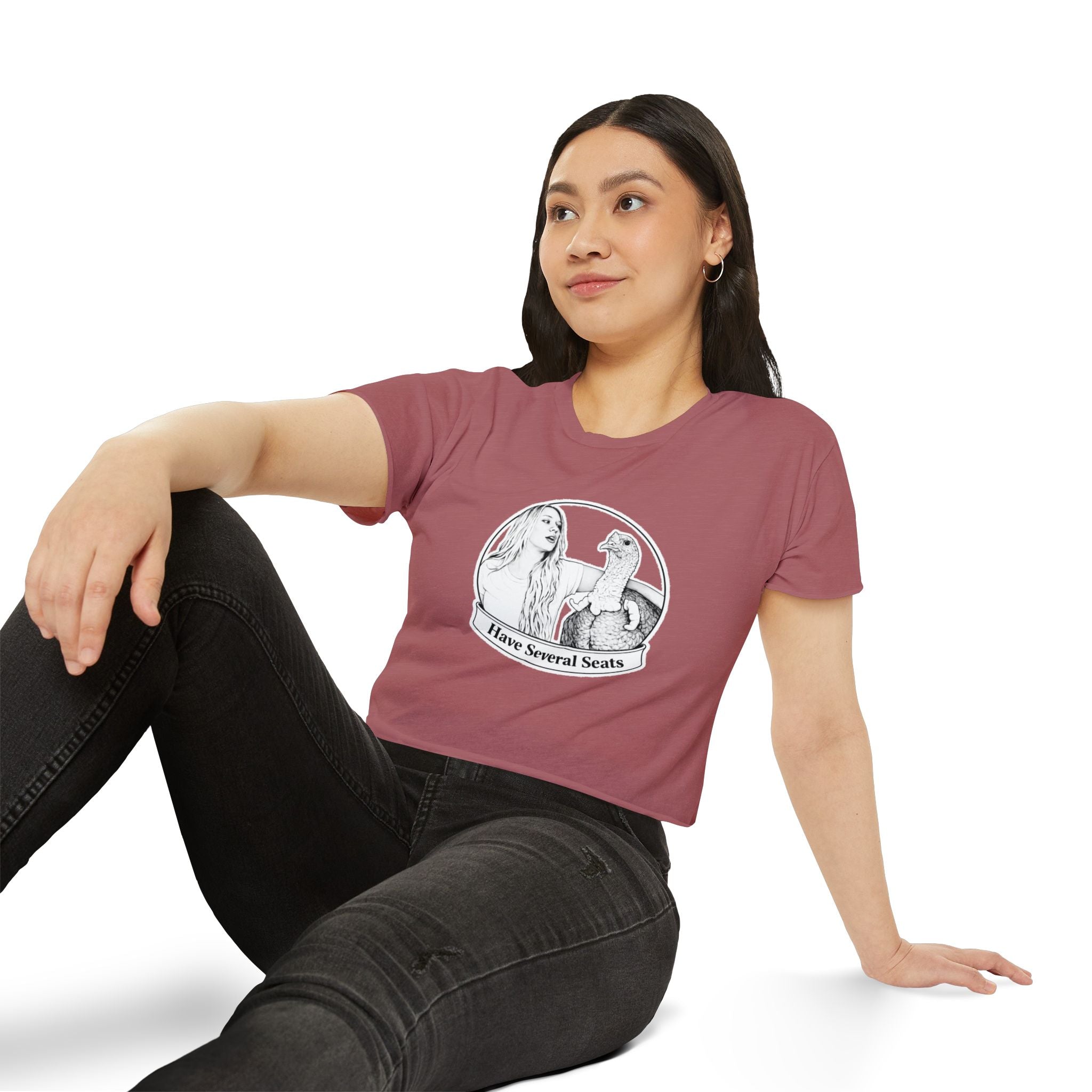Have Several Seats Crop Top