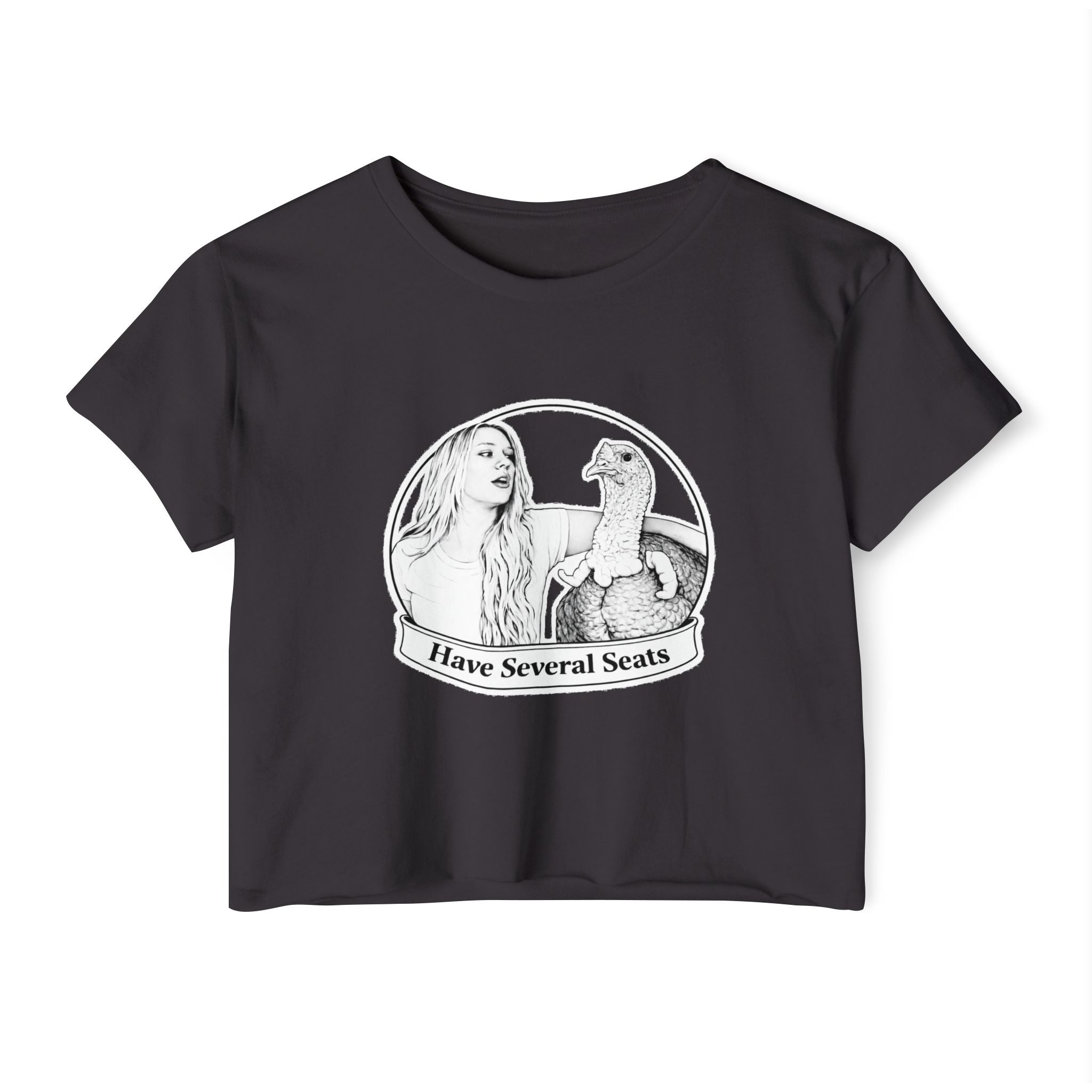 Have Several Seats Crop Top