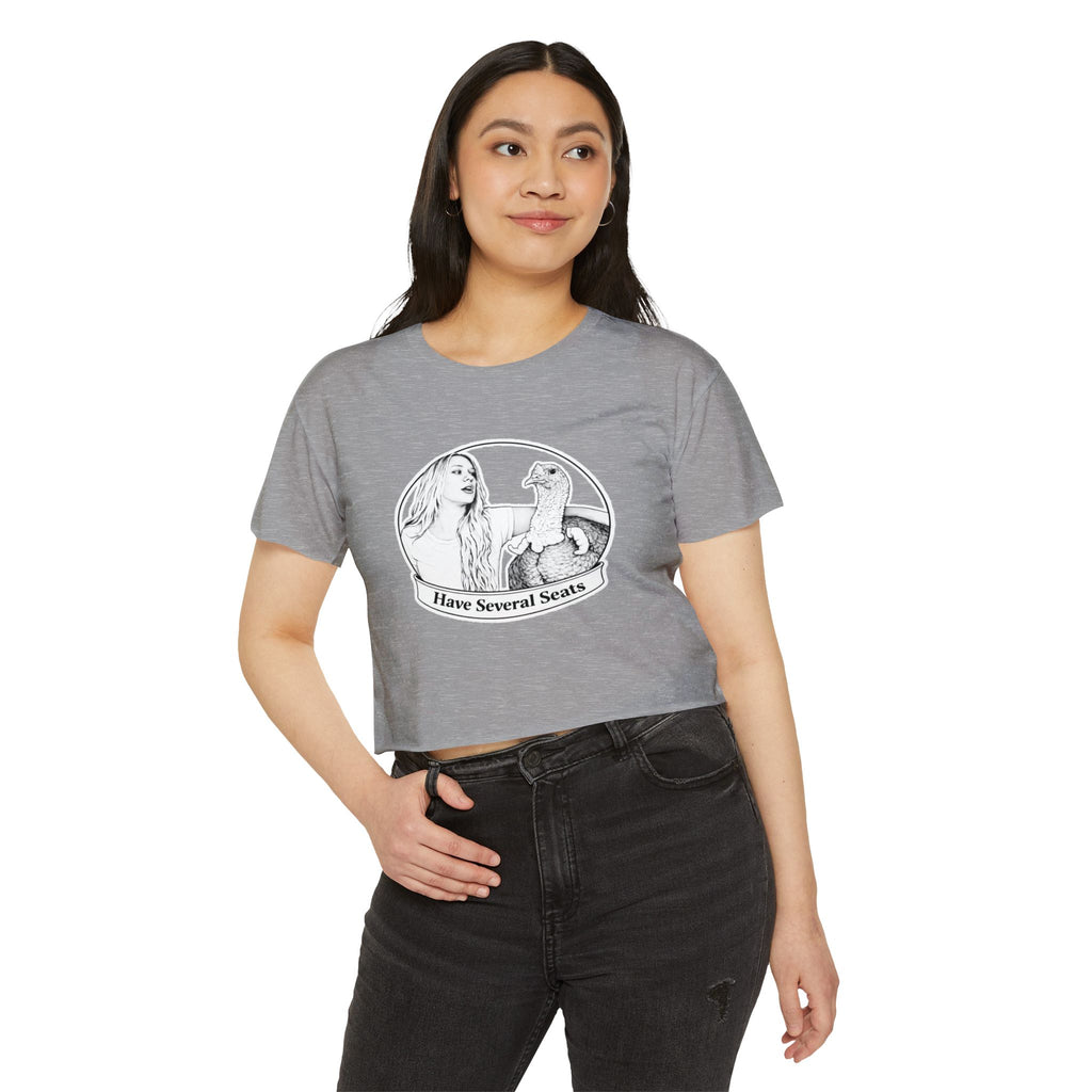 Have Several Seats Crop Top