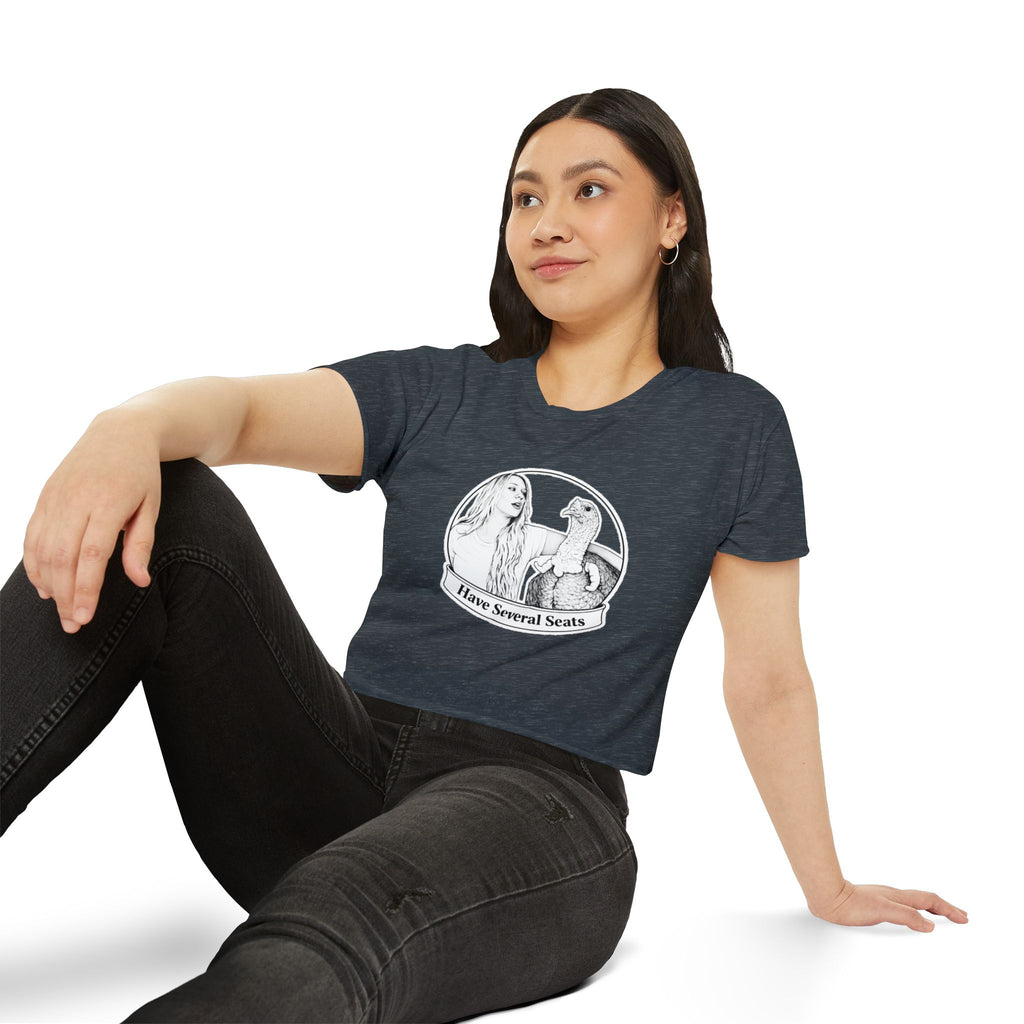 Have Several Seats Crop Top