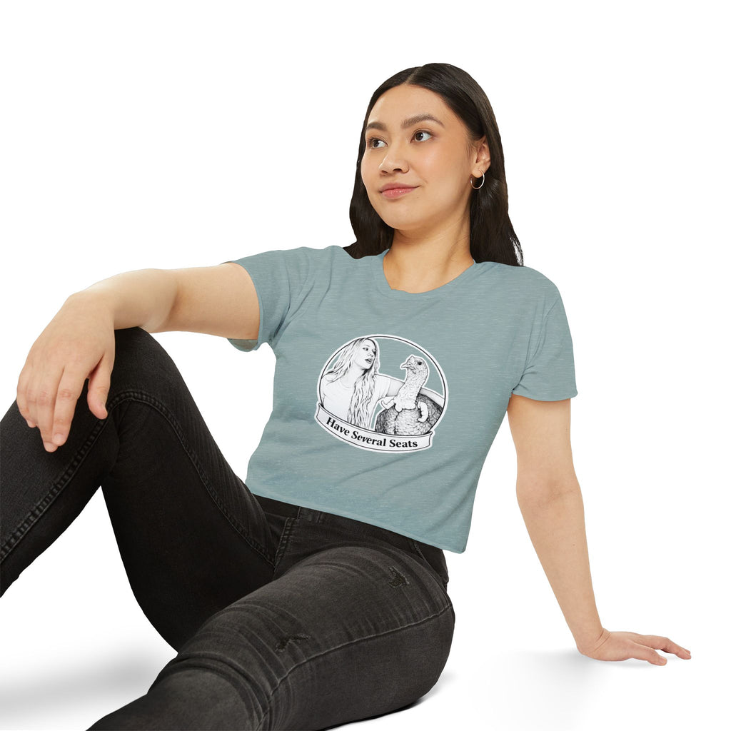 Have Several Seats Crop Top