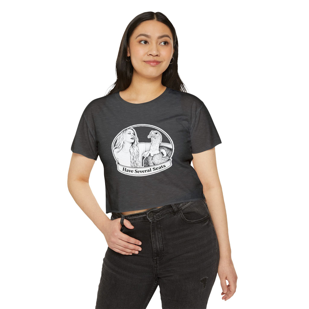 Have Several Seats Crop Top