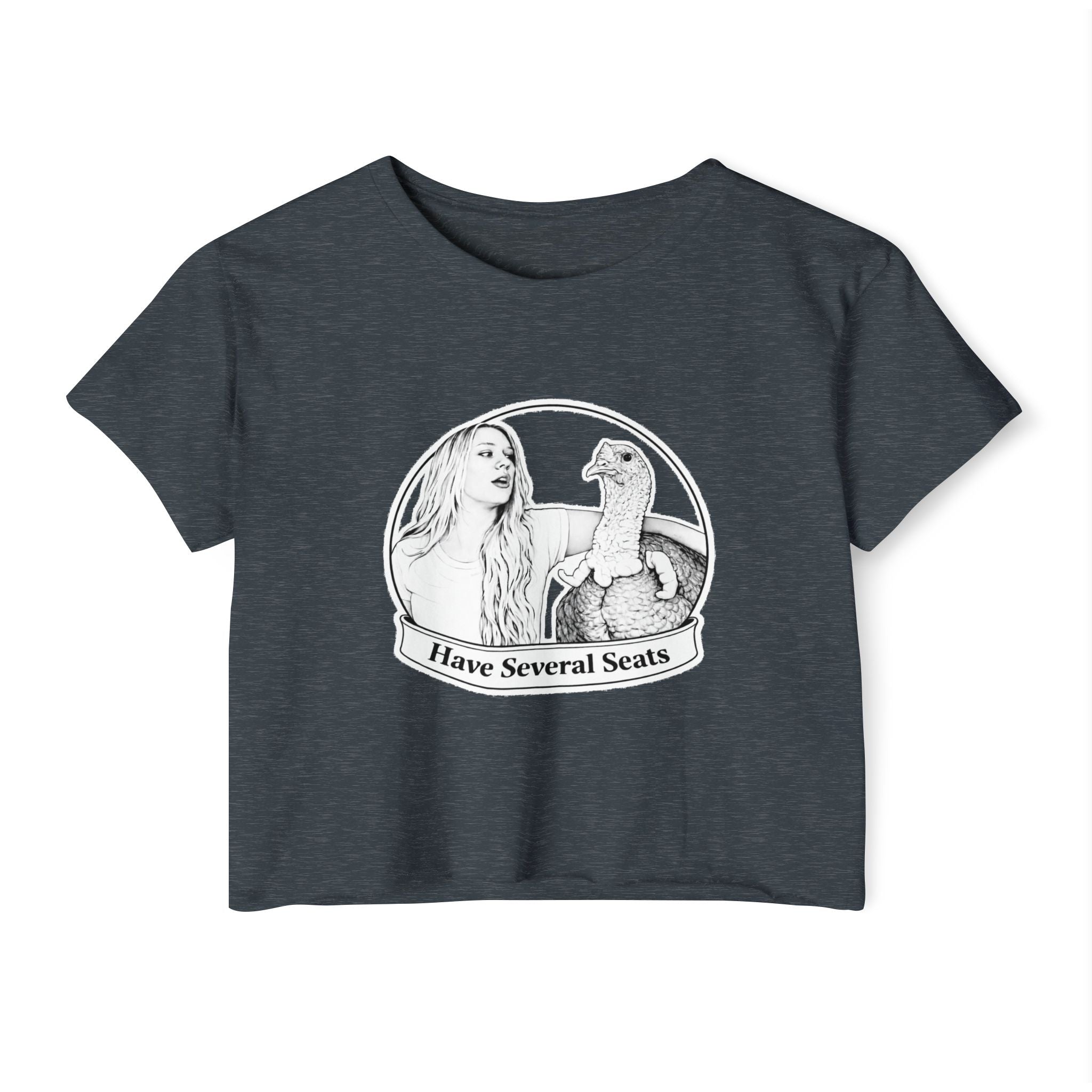 Have Several Seats Crop Top