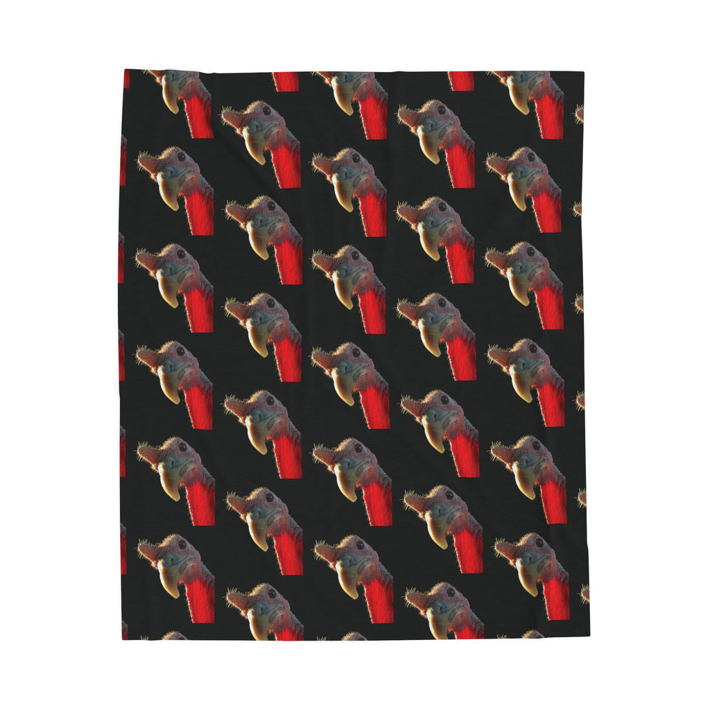 Intense Stare Plush Blanket