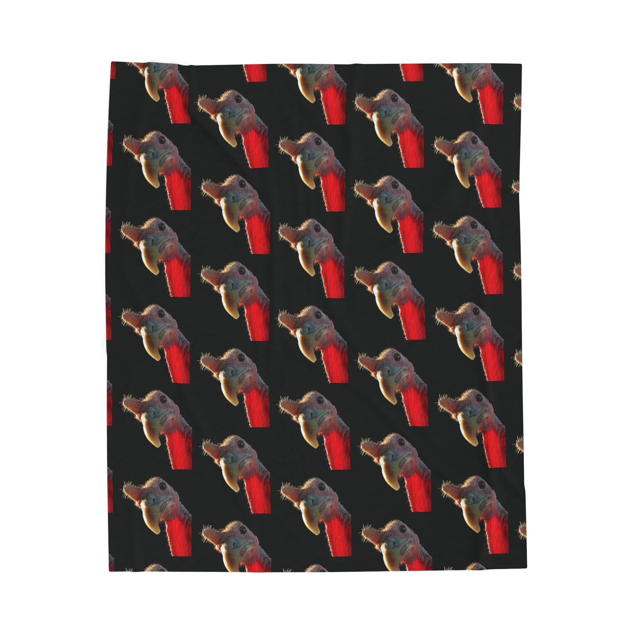 Intense Stare Plush Blanket